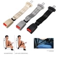 thumbnail image 2 of 2 Pack Universal Car Seat Belt Extender, 23cm Adjustable (Black), 2 of 3