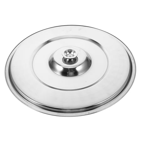 FONDOTIN Stainless Steel Pot Lid Cover for Soup Buckets Universal Cookware Kitchen Cookware Accessories