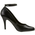 thumbnail image 3 of *4" Ankle Strap Pump - Blk Faux Leather, 15, 3 of 4