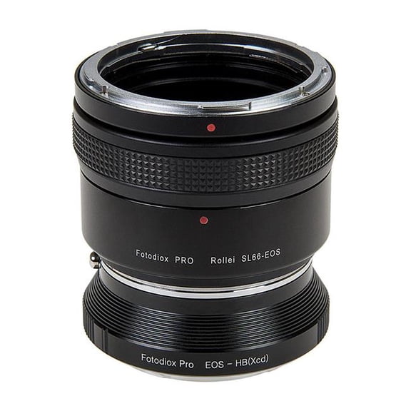 Fotodiox SL66-EOS-XCD-Pro Lens Mount Double Adapter for Rolleiflex Canon EOS D SLR Lenses