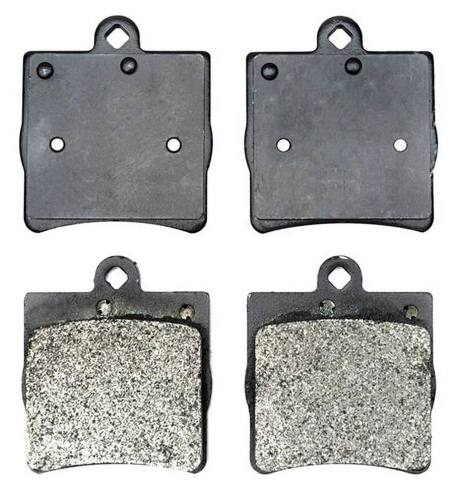 Raybestos Pgd779m Professional Grade Semi-Metallic Disc Brake Pad Set For 1998-2007 Mercedes-benz C, 2004-2008 Chrysler Crossfire