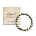 thumbnail image 2 of ZhyrZng Green Sandalwood Bead Bracelet For Feng Shui Auspiciousness Wealth And Evil Avoidance And Harmonize The Five To Energy And Increase, 2 of 9