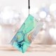 thumbnail image 5 of m9i For iPhone 16 Case Card Slots Wallet Pattern Print PU Leather x4k Phone Cover - Green Marble, 5 of 5
