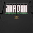 thumbnail image 2 of Umbro Men's Jordan Stacked Soccer T Shirt (Black, S-XXXL), 2 of 4