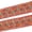 Red, variant on Metallic Woven Fabric Trim 3" Square Floral Sequined Hemmed Embroidered Sewing Upholstery Polyester - Red (9 Meters, 1 Pack)