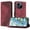 Brown, variant on Wallet Case for Tecno Spark Go 2025 with Card Holder, Cash Pocket, Kickstand, Magnetic Clasp & Wrist Strap, Geometric Texture Folio Cover Brown