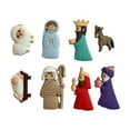 thumbnail image 5 of 9Pieces Nativity Scene Statue Christmas Novelty Button Flat Back Charm Embellishments for Crafts Ornaments Accessories, 5 of 8