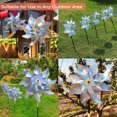 Reflective Pinwheels, Extra Sparkly YPF5 Pinwheel for Garden Decor