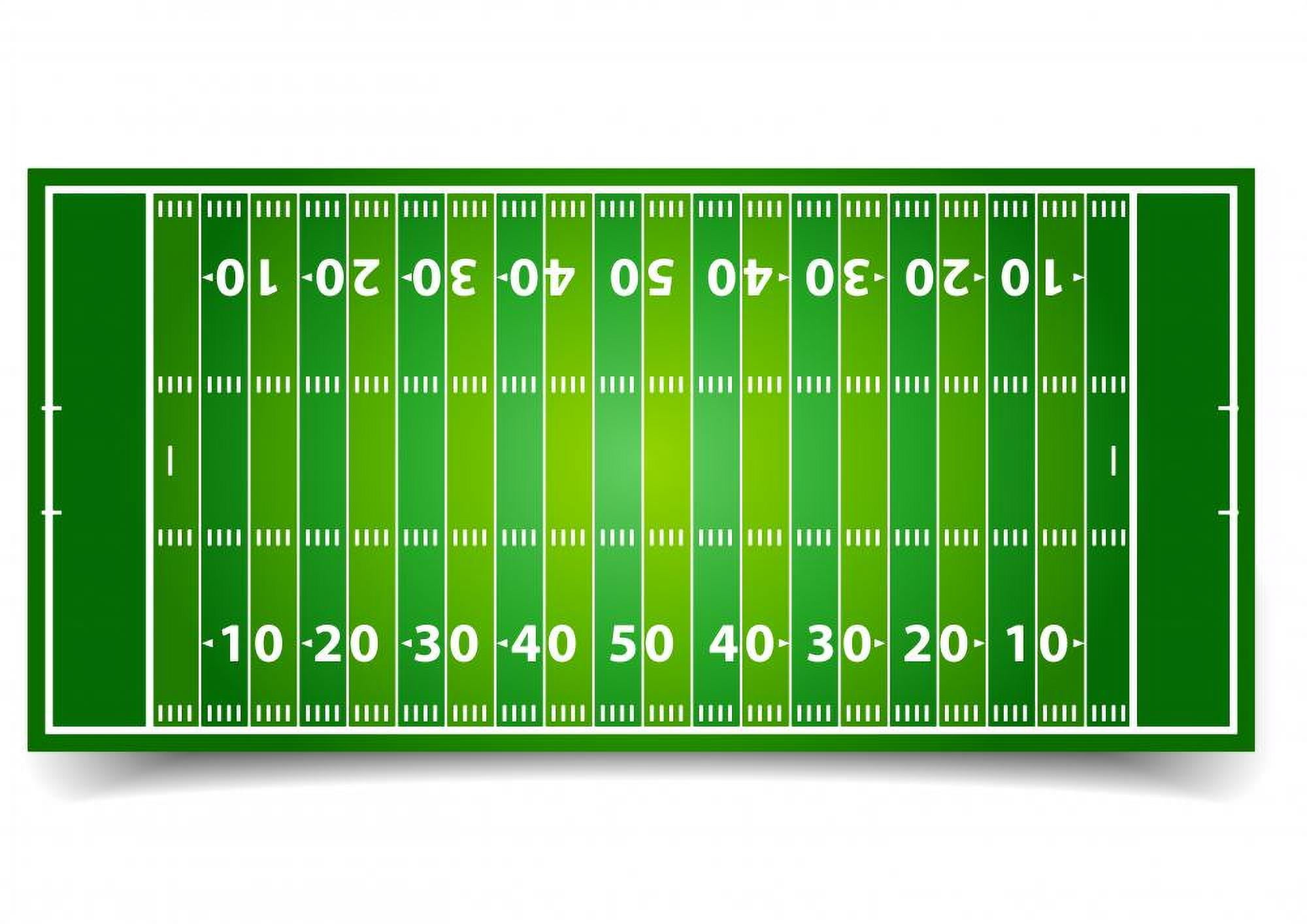 Wallmonkeys American Football Field Peel And Stick Wall Decals Wm666 36 In W X 18 In H Walmart Com