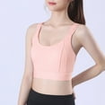 thumbnail image 4 of Deep V Bra Women No Underwire Bra Feature V-Neck T-Shirt Bra Style W-1232 Pinks XL, 4 of 8