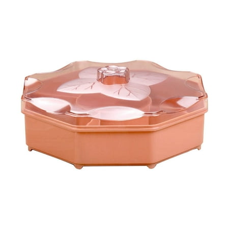 

1Pc Candy Plate Fruit Plate Storage Tray Single-Layer Dish Melon Box