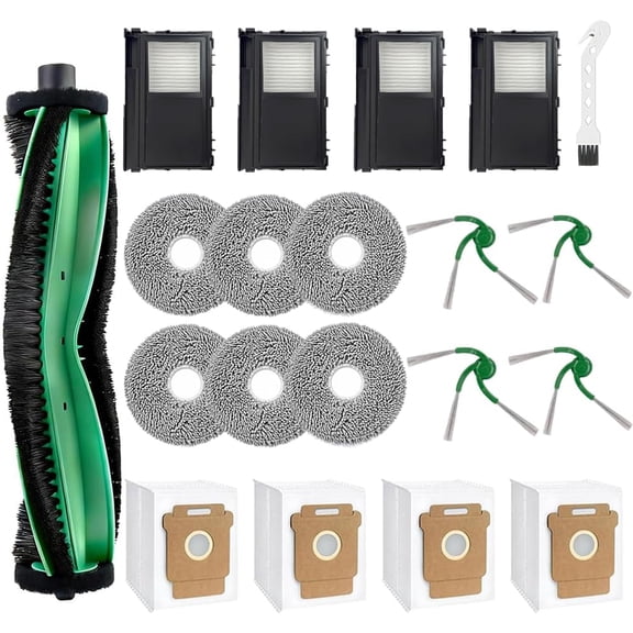 Robot Vacuum Accessories Kit for iRobot Roomba 415X, Plus 415, 515, 516 and 576 Combo Models, 20 Pieces,Multicolor
