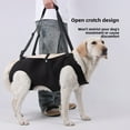 thumbnail image 5 of Dog Lift Harness, Emergency Backpack Pet Legs Support & Rehabilitation Sling Carrier, Adjustable Lifting Straps Carrier for Senior Elderly Dogs Joint Injuries Arthritis, 5 of 10