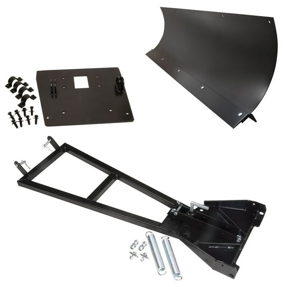Tusk SubZero Snow Plow Kit, Winch Equipped ATV, 50" Blade for Grizzly and Kodiak Models