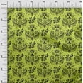 thumbnail image 4 of oneOone Rayon Light Green Fabric Block Sewing Material Print Fabric By The Yard 56 Inch Wide-FL, 4 of 6