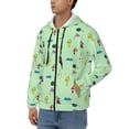 thumbnail image 2 of Lsque Pikmin for Mens Full-zip Hoodie, Zip-up Pullover Hooded Sweatshirt, Kangaroo Pocket Hoodie Ideal for Daily Wear, Travel, and Home-X-Large, 2 of 8