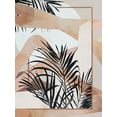 thumbnail image 2 of Urban Road 15x18 Black Ornate Wood Framed with Double Matting Museum Art Print Titled - Palm Breeze I Art Print, 2 of 4