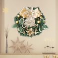 thumbnail image 2 of Faux Christmas Wreath Outside Front Door Wreath for Party Fireplace Festival Deer, 2 of 6