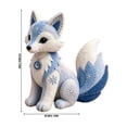 thumbnail image 7 of Winter Forest Animals Diy Patchwork Kit,Pre Cut Felt Animal Sewing Kit,3D Stuffed Creature Craft Set,Mythical Creature Felt Applique Kits with Pre-Cut Materials,Handmade Felt Craft Kit Decor, 7 of 7