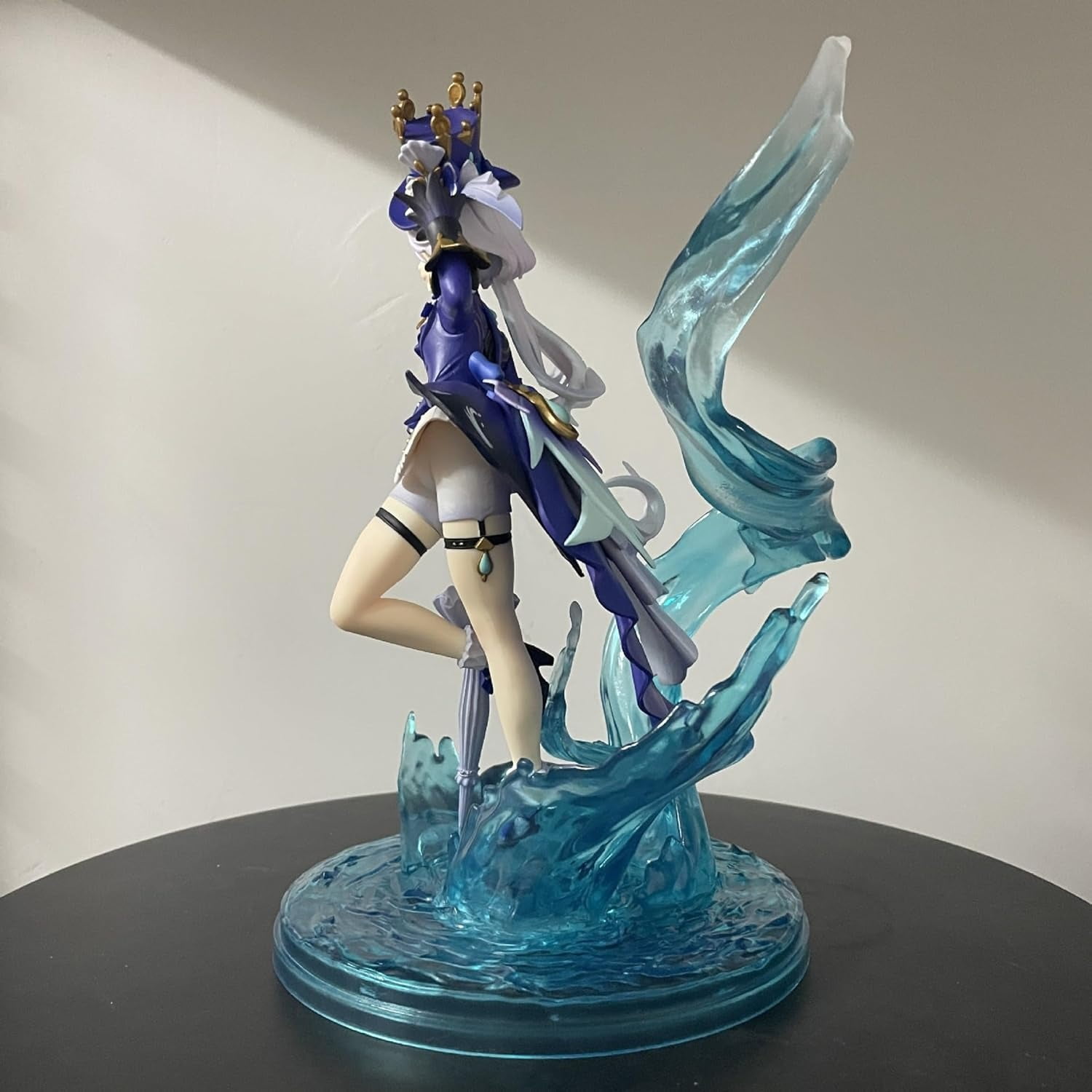New Furina Figure, Water Control Furina Action Figures 24cm/9.4inch PVC Characters Collectible Decorations Handicrafts Souvenirs for Anime Fans Gifts