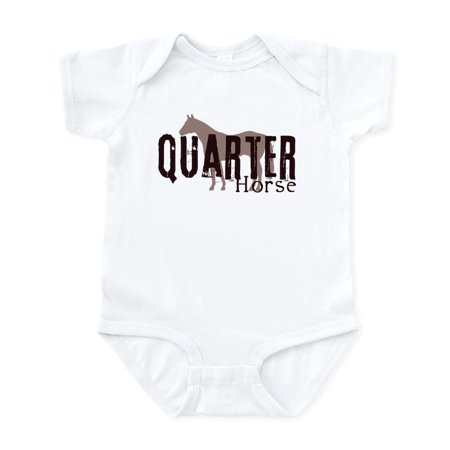 

CafePress - Quarter Horse Infant Bodysuit - Baby Light Bodysuit Size Newborn - 24 Months
