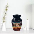 thumbnail image 6 of Baseball Cremation Urn For Human Ashes Men And Woman - Blue Mini Urns For Adult Male Small - Funeral Urns For Human Ashes Adult For Female - Keepsake Urn For Daughter And Son 3 Inch, 6 of 7