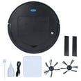 thumbnail image 1 of Robot Vacuum Cleaner, ABS Multifunctional 3 In 1 Smart Sweeper Dust Hair   For Household Use Black, 1 of 8