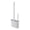 Grey, variant on Dual Head Silicone Toilet Brush with Ventilated Holder, Wall Mount No Water Stagnation Bathroom Toilet Cleaner Brush for Toilet Rim, Sink & BathtubProduct TitleDual Head 5.51*3.94*1.57 Inch