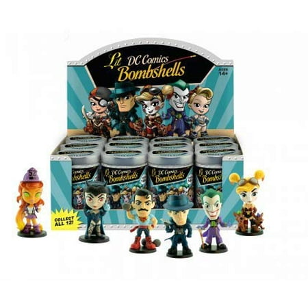 Dc Lily - DC Comics Lil Bombshells Series 3 - Case of 12 Sealed Tins