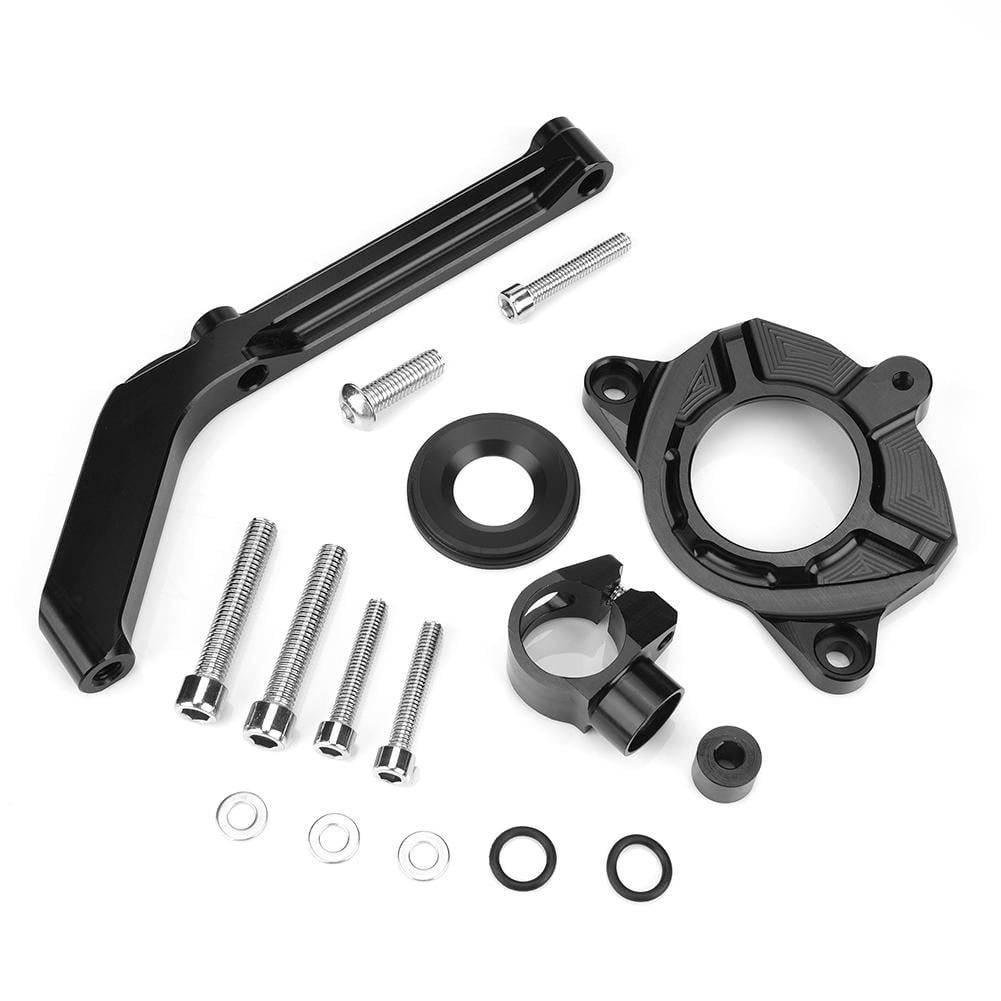 Kritne Motorcycle CNC Steering Damper Bracket Stabilizer Mounting Kit