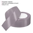 thumbnail image 3 of Unique Bargains 1.5 Inch Wide 24 Yards Satin Ribbon, 2 Pack Double Face Solid Crafts Roll for Party Home DIY Wrapping Decoration, Pink, 3 of 6