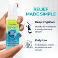 thumbnail image 4 of ClearMist Natural Seawater Nasal Spray for Congestion Relief, Hypertonic Saline Nasal Spray for Dry Nose, Moisturizing Sinus Decongestant Relief for Adults and Kids Made in Sweden, Safe for Ages 1+, 4 of 9