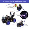 thumbnail image 2 of UNO R3 Smart Robot Car Kit Wifi Cámara Control remoto STEM Education Toy Car Robotic Kit C Carevas Coche inteligente, 2 of 7