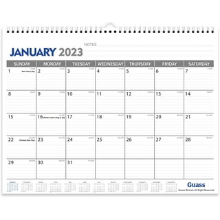 Wall Calendar Holder