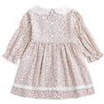 thumbnail image 4 of Baby Girls Casual Dresses Toddler Floral Dress Print Sundress Princess Dress, 4 of 9