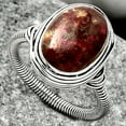thumbnail image 2 of Natural Tourmaline Quartz 925 Sterling Silver Ring s.7.5 Jewelry R-1415 SDR164749, 2 of 5