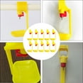 thumbnail image 4 of Shisuyan 10PCS Square Tube Chicken Drinking Waterer Ball Waterer (Random Color), 4 of 9