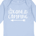 thumbnail image 4 of Inktastic Gone Camping Boys or Girls Long Sleeve Baby Bodysuit, 4 of 5