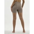 thumbnail image 5 of No Boundaries Cotton Stretch Ribbed Boxer Short Panties, Women's XS-XXXL, 5 of 5