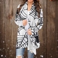 thumbnail image 2 of Pisexur Veste pour Femmes, Cardigans à devant Ouvert, Manteaux Trench, Vestes d'Automne, Mode pour Femmes, Cardigan à Manches Longues Imprimé d'Halloween, Veste, 2 of 6