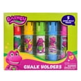thumbnail image 2 of Barney, Sidewalk Chalk and Holders, 5-pack, Children Ages 3 and up, 2 of 6