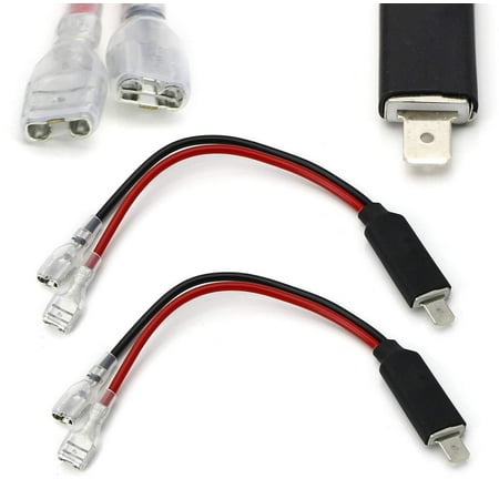 iJDMTOY (2) OEM H1 Socket/Adapter Wires For HID or LED Headlight Bulbs Installation