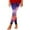 13-Purple, variant on Girls Leggings Starry Sky Printed Pants Full Ankle Length Slim Fit Medium Thick Tights Pants