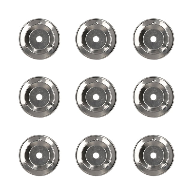 Anillo de campana 50pcs Pandereta Bell Ring Jingle Bell Acero inoxidable para Handbell Panderetas Panderetas de iglesia TOMSHOO Anillo de campana