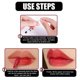 thumbnail image 5 of Lápiz labial de tatuaje brillar 20 piezas hisopo de algodón tinte de labios mate de terciopelo color nude, 5 of 5