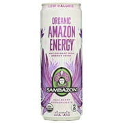 Sambazon Organic Amazon Energy Drink Low Calorie, 12 fl oz