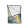 thumbnail image 2 of Mandala Soft Flannel Fleece Throw Blanket, Geometry Element Complex Oriental Motifs with Vivid Colors Star Pattern, Cozy Plush for Indoor and Outdoor Use, 50" x 60", Multicolor, by Ambesonne, 2 of 6