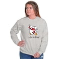 thumbnail image 4 of Steamy Boiling Crab Cooking Novelty Sweatshirt for Men or Women Brisco Brands S, 4 of 6