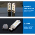 thumbnail image 3 of Methold Luz en forma de USB Iluminación dura Fuente de alimentación Lámpara Tableta Teclado de computadora Mini Linterna Suministro para Electrónica, 3 of 6