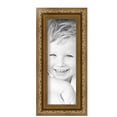 thumbnail image 2 of ArtToFrames 4" x 11" Gold with beads Picture Frame, 4x11 inch Gold Wood Poster Frame (WOM-4139), 3 Pack, 2 of 7